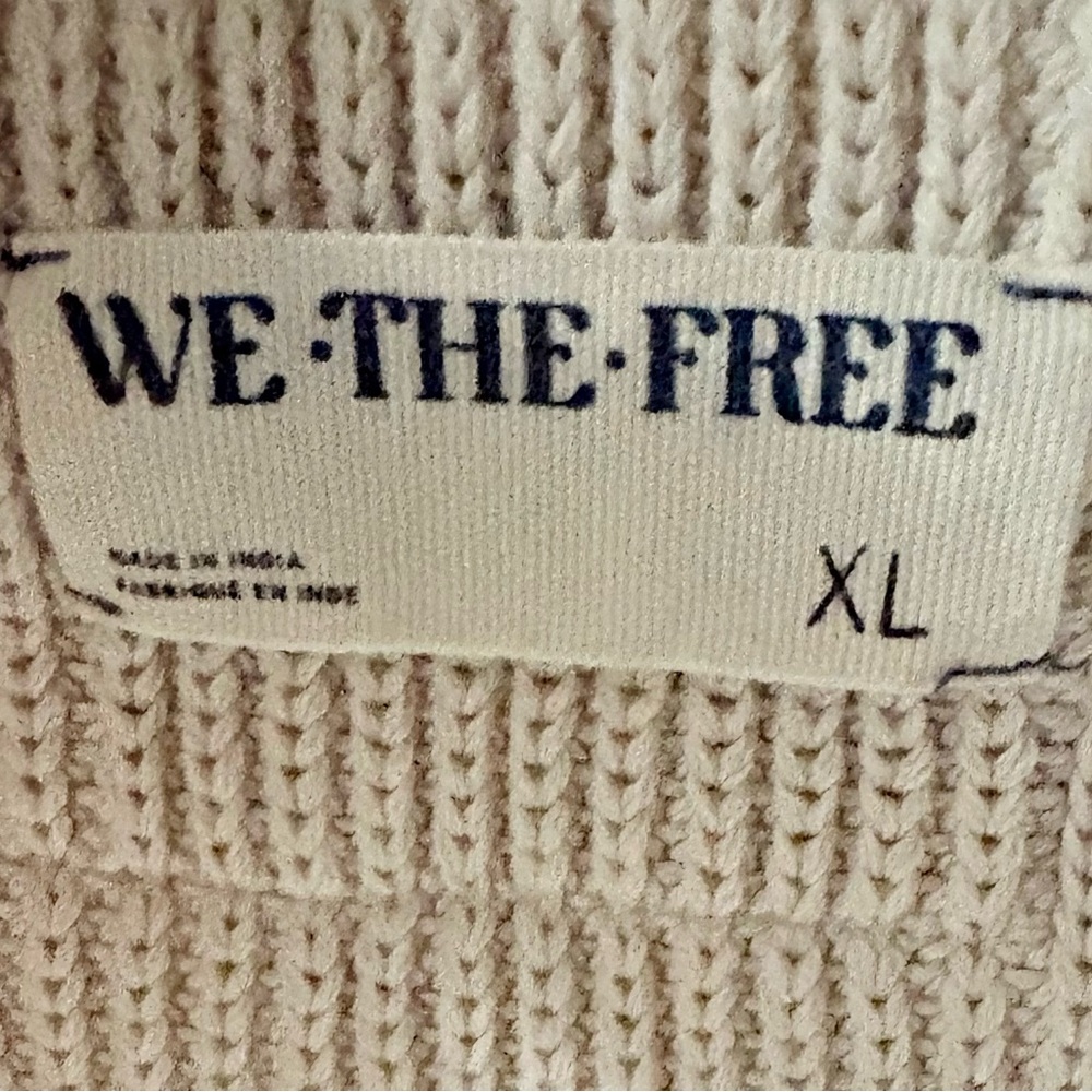 We The Free Cream Cardigan Sweater - Picture 4 of 10